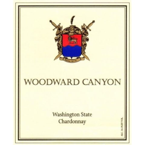 Woodward Canyon Chardonnay 2018 Front Label