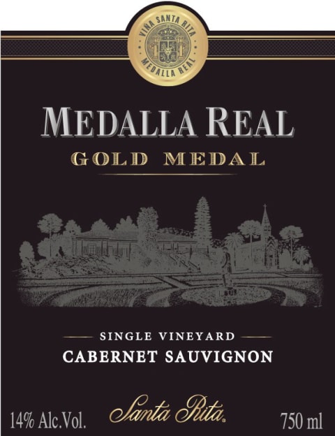 Santa Rita Medalla Real Cabernet Sauvignon 2018 Front Label