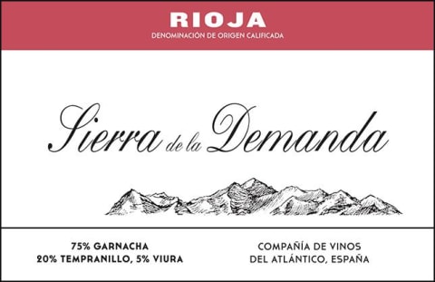 Sierra de la Demanda by Alberto Orte Tinto 2014 Front Label