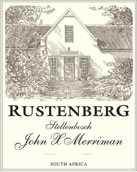 Rustenberg John X Merriman 2020 Front Label