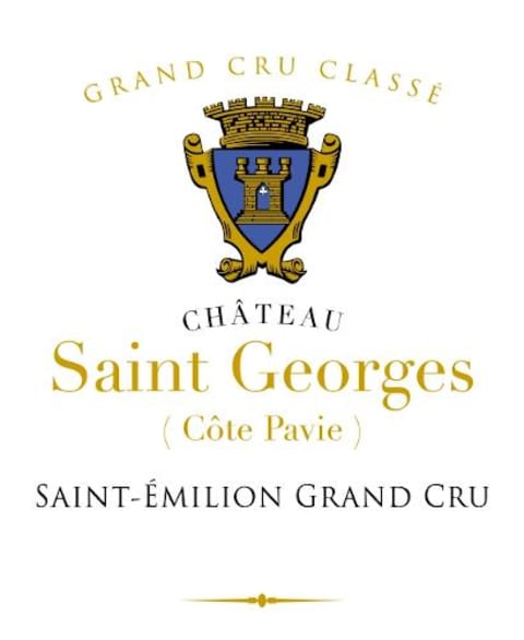 Chateau Saint-Georges Cote Pavie (Futures Pre-Sale) 2020 Front Label