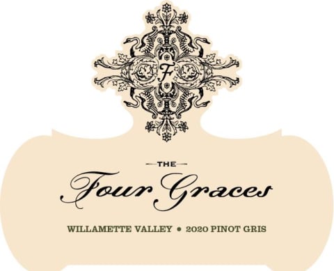 Four Graces Pinot Gris 2021 Front Label
