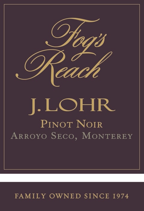 J. Lohr Fog's Reach Pinot Noir 2019 Front Label