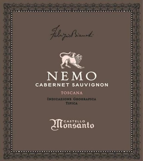 Castello di Monsanto Nemo 2013 Front Label