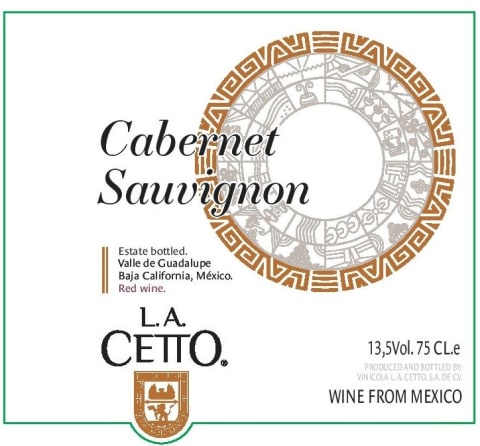 L.A. Cetto Cabernet Sauvignon 2018 Front Label