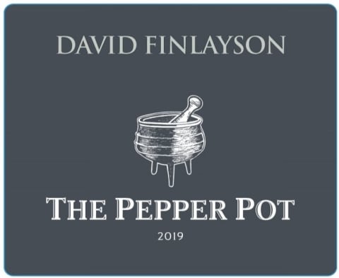 David Finlayson The Pepper Pot 2019 Front Label