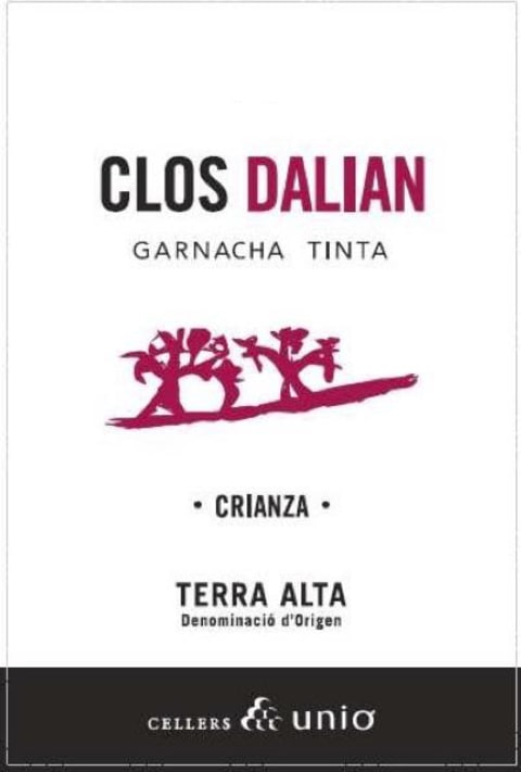 Clos Dalian Garnacha Crianza 2016 Front Label