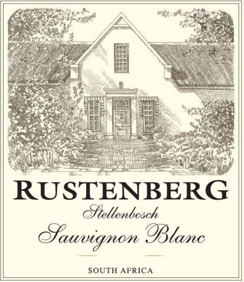 Rustenberg Stellenbosch Sauvignon Blanc 2020 Front Label