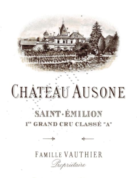 Chateau Ausone 2005 Front Label