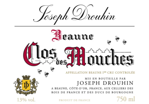 Joseph Drouhin Beaune Clos des Mouches Premier Cru Rouge 2018 Front Label