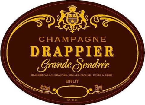 Drappier Grande Sendree Brut 2010 Front Label