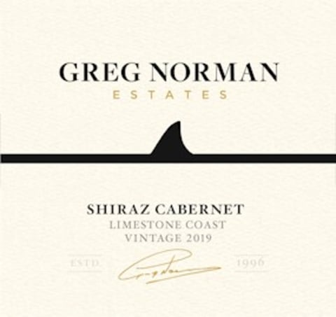 Greg Norman Estates Limestone Coast Cabernet-Shiraz 2019 Front Label