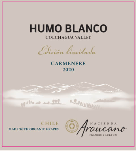 Hacienda Araucano Humo Blanco Carmenere 2020 Front Label