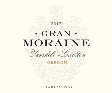 Gran Moraine Yamhill-Carlton Chardonnay 2017 Front Label