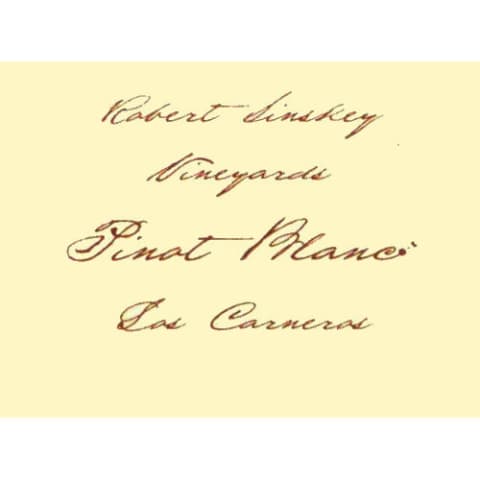 Robert Sinskey Pinot Blanc (375ML half-bottle) 2017 Front Label