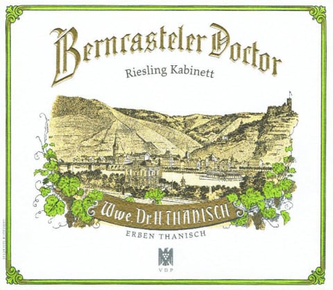 Dr. H. Thanisch (Erben Müller-Burggraef) Berncasteler Doctor Riesling Kabinett 2019 Front Label