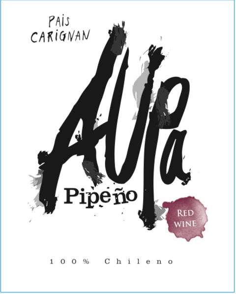Vina Maitia Aupa Pipeno 2021 Front Label