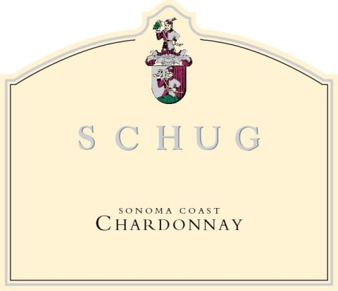 Schug Sonoma Coast Chardonnay 2019 Front Label