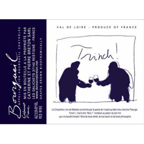 Catherine & Pierre Breton Trinch! 2020 Front Label
