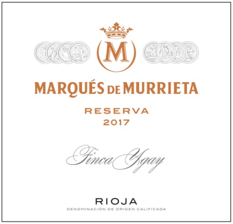 Marques de Murrieta Rioja Reserva 2017 Front Label