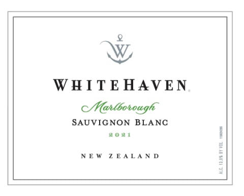 Whitehaven Sauvignon Blanc 2021 Front Label