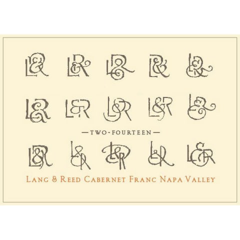 Lang & Reed Two-Fourteen Cabernet Franc 2016 Front Label