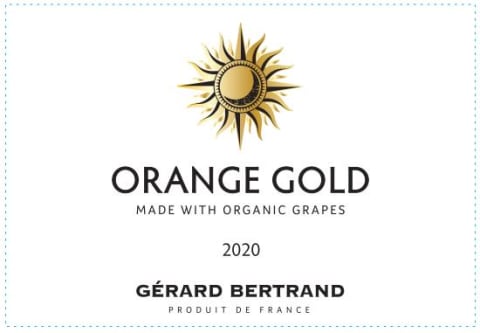 Gerard Bertrand Orange Gold 2020 Front Label