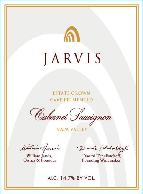 Jarvis Estate Grown Cabernet Sauvignon 2014 Front Label