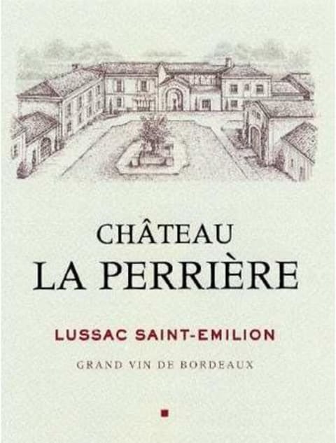 Chateau La Perriere Lussac St.-Emilion 2019 Front Label