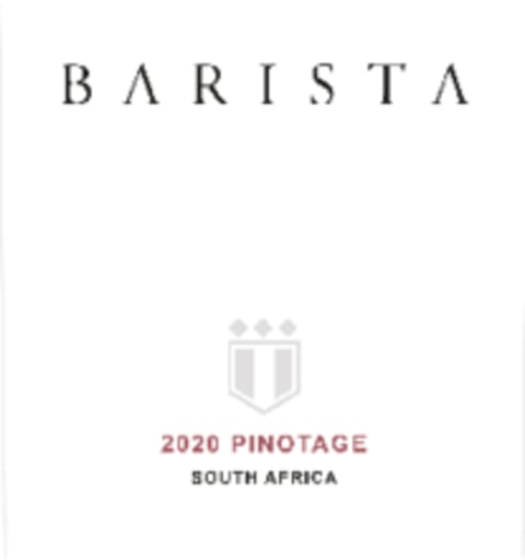 Barista Pinotage 2020 Front Label