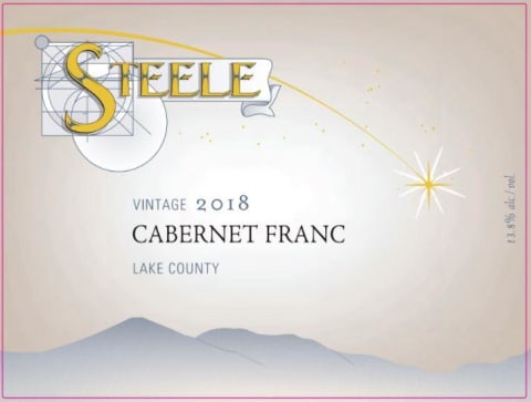 Steele Cabernet Franc 2018 Front Label