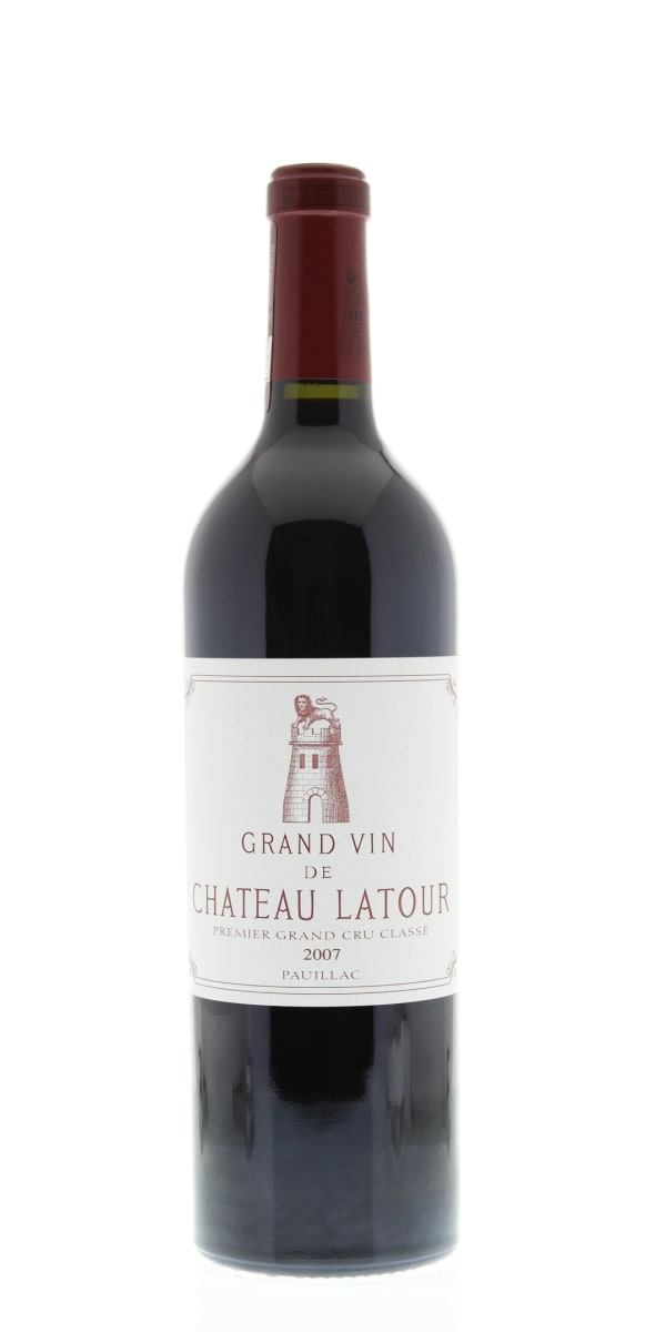 Chateau Latour  2007 Front Bottle Shot