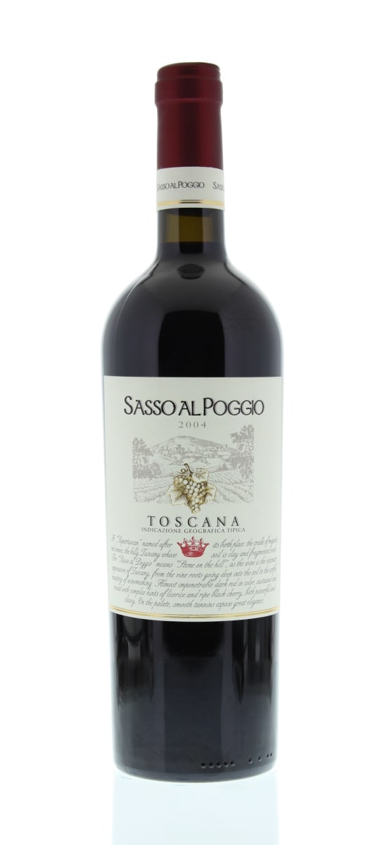 Piccini Sasso al Poggio 2004 Front Bottle Shot