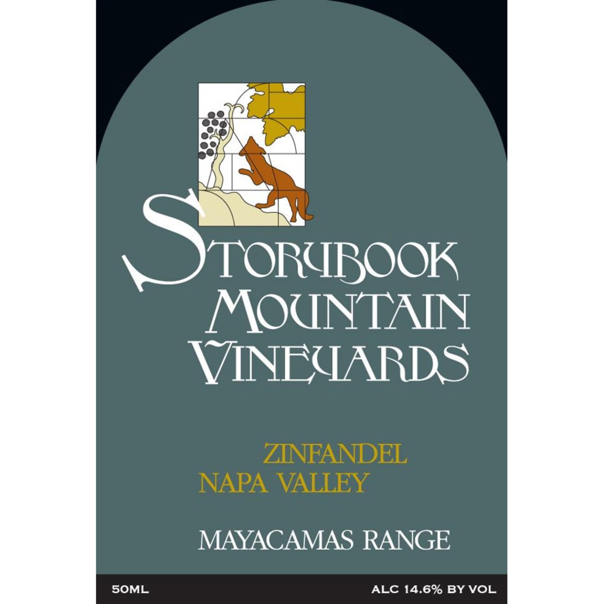Storybook Mountain Mayacamas Range Zinfandel 2008 Front Label