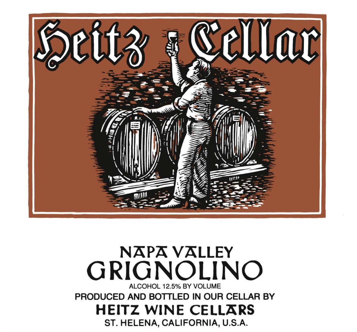 Heitz Cellar Grignolino 2012 Front Label