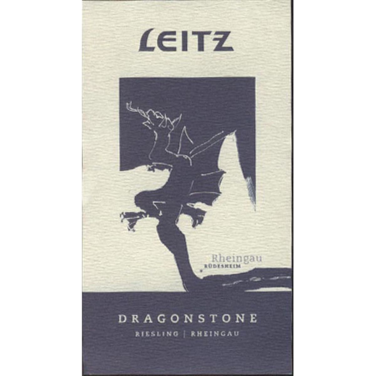 Josef Leitz Dragonstone Riesling 2010 Front Label