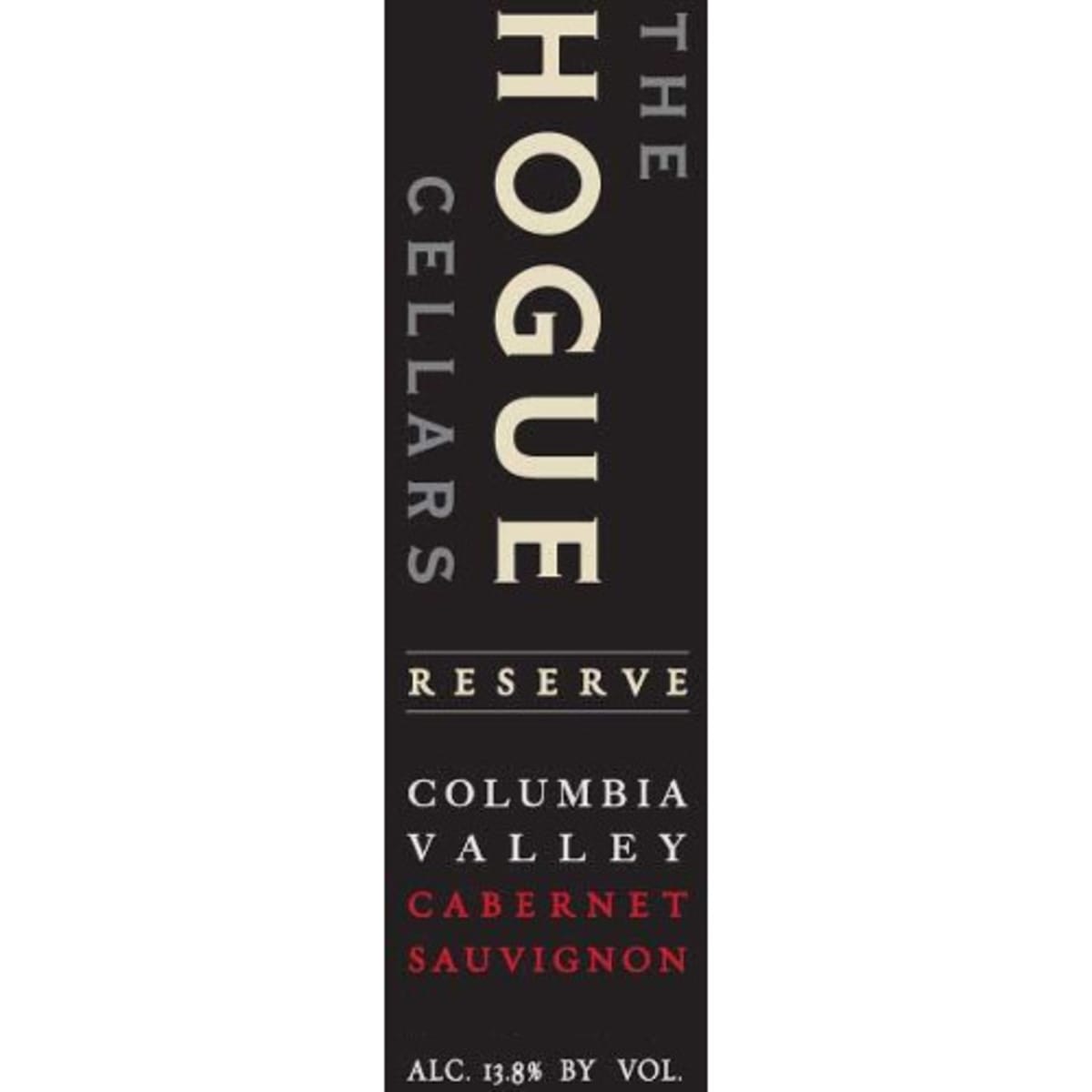 Hogue Reserve Cabernet Sauvignon 2010 Front Label