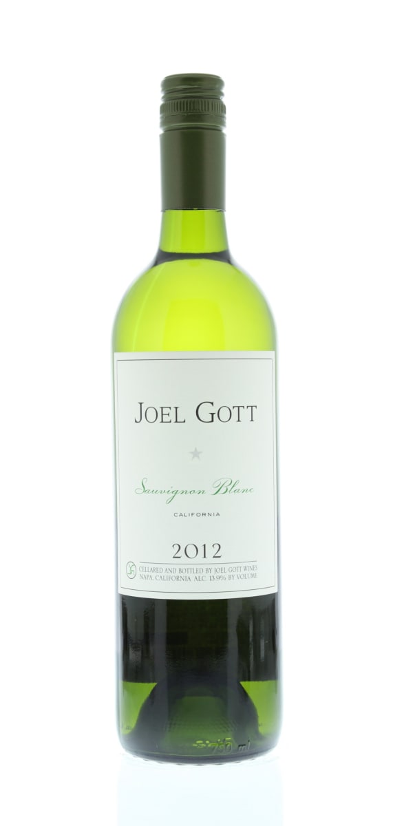 Joel Gott Sauvignon Blanc 2012 Front Bottle Shot