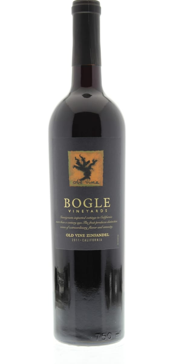 Bogle Old Vines Zinfandel 2011 Front Bottle Shot