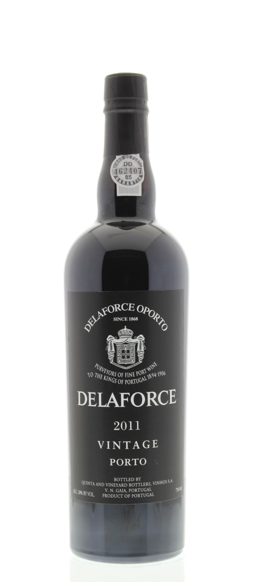 Delaforce Vintage Port 2011 Front Bottle Shot