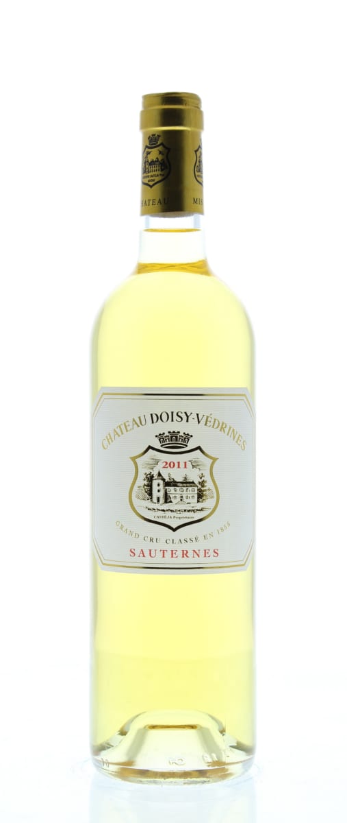 Chateau Doisy Vedrines Sauternes 2011 Front Bottle Shot