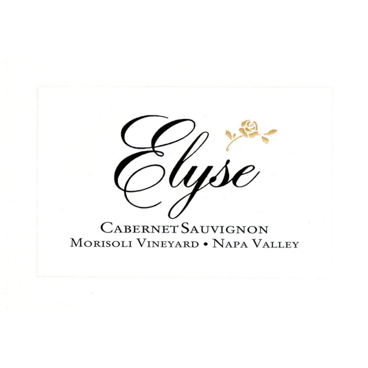 Elyse Morisoli Vineyard Cabernet Sauvignon 2006 Front Label