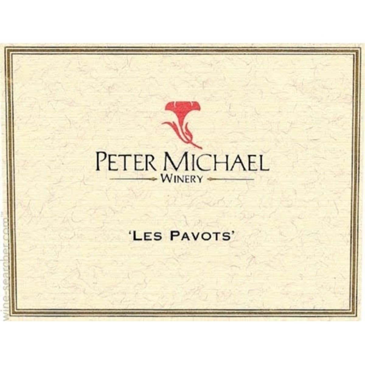 Peter Michael Les Pavots 2011 Front Label