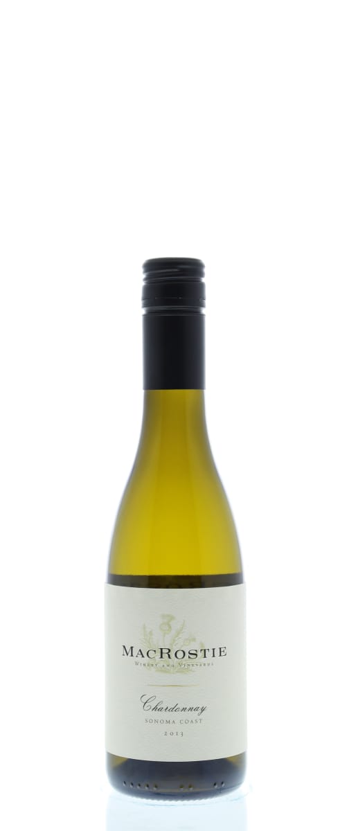 MacRostie Sonoma Coast Chardonnay (375ML half-bottle) 2013 Front Bottle Shot