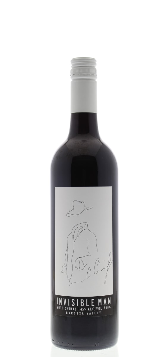 Cimicky Invisible Man Shiraz 2010 Front Bottle Shot