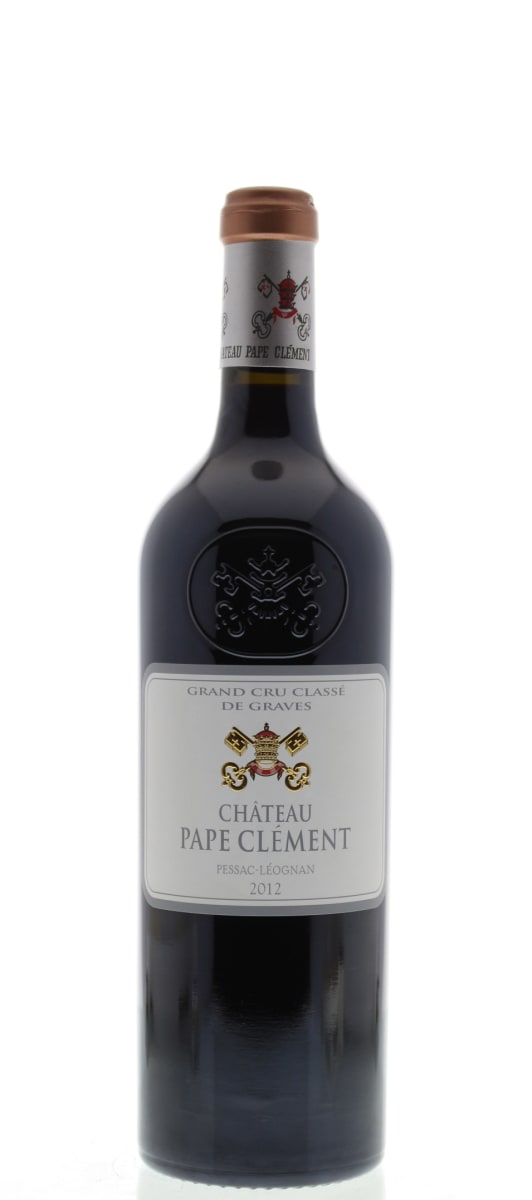 Chateau Pape Clement  2012 Front Bottle Shot