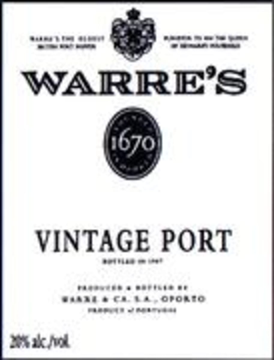 Warre's Vintage Port (1.5 Liter Magnum) 1977 Front Label