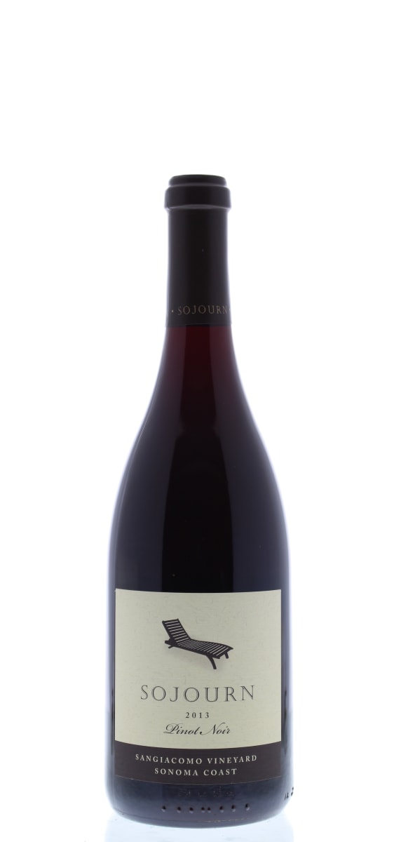 Sojourn Sangiacomo Vineyard Pinot Noir 2013 Front Bottle Shot