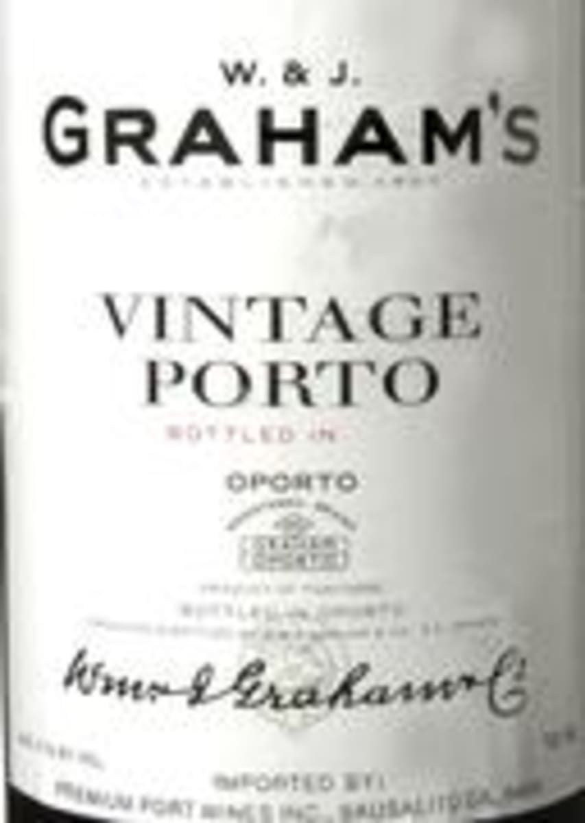 Graham's Vintage Port 1966 Front Label