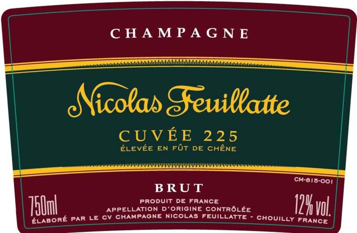 Nicolas Feuillatte Cuvee 225 Millesime Brut 2006 Front Label